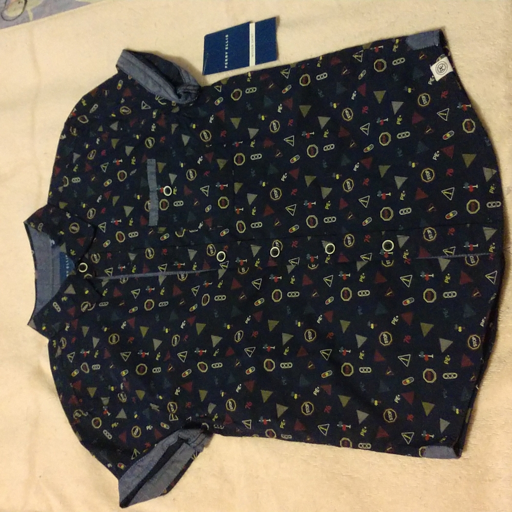Boys woven shirt Perry Ellis